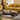 Quatropi Oval Coffee Table With Storage Drawer Metal Top Brown Oak 130x70cm