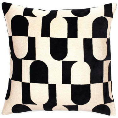 Quatropi Paul Moneypenny Chillpill Black Scatter Cushion 43cm