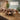 Quatropi Phoenix Designer 8 Seater Dining Set White Boucle Fabric & Walnut Wood