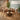 Quatropi Phoenix Modern 6 Seater Round Dining Set Brown & Walnut