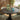 Quatropi Piper & Venus 4 Seater Round Extendable Dining Set Green & Black Ceramic