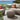 Quatropi Premium Garden Round Outdoor Footstool Pouffe Beige Rope Weave 62cm