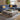 Quatropi Premium Large Square Coffee Table Matt Grey Smoked Glass 120cm