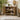 Quatropi Premium Wooden 2 Door Sideboard Console Oak & Gold Metal Brown 108cm