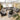 Quatropi Quatropi 10 Seater Large U-Shape Corner Sofa Couch Set Grey Fabric U3