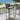 Quatropi Quatropi 4 Seater Outdoor Garden Bar Table And Stools Set Aluminium Grey