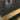 Quatropi Quatropi Coffee Table Square Matte Black with Brass Frame & Black Ceramic Top