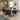 Quatropi Quatropi Designer 6 Seater Ceramic Marble Dining Set Grey Carver Chairs