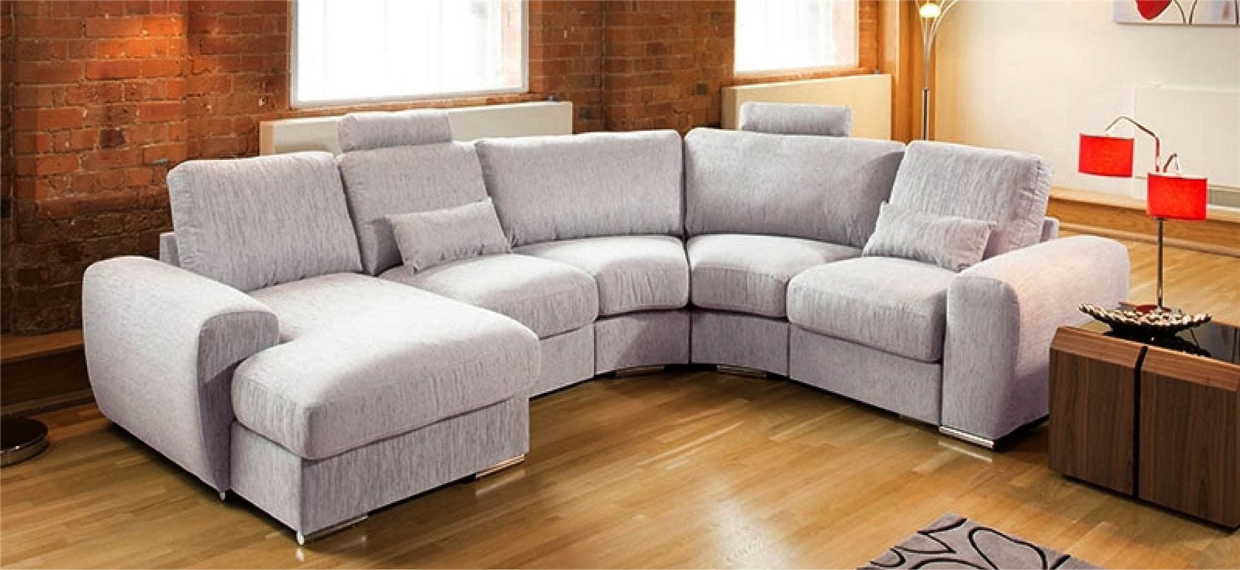 Quatropi Quatropi Premium L Shape Modular Sofa Group Any Colour Grande 30LH