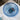 Quatropi Quatropi Round Glass Bowl Blue Ø 38cm - Textured Finish
