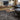 Quatropi Quatropi Tembie Tall Square End / Side / Lamp Table Rich Walnut / Grey