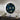 Quatropi Quatropi Wall Art - Round Hand Painted Blue Wall Decor With Frame - 100cm
