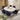 Quatropi Round Oval Ceramic Extending 6 Seater Dining Set White Blue 120-160cm