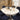 Quatropi Round Oval Ceramic Extending 6 Seater Dining Set White Blue 120-160cm