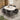 Quatropi Round Oval Ceramic Extending 6 Seater Dining Set White Grey 120-160cm