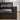 Quatropi Rupert Leather Right-Hand Armed Modular Sofa Section Carbon 110x98cm