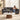 Quatropi Rupert Modern 2 Seater Sofa Grey 220cm