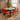 Quatropi Sasha Cord Fabric Carver Dining Chair Terracotta Orange