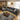 Quatropi Sectional Corner Sofa 6 Seater Modern L Shape Couch Grey Velvet Fabric