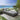 Quatropi Set of 2 Garden Cushioned Sun Lounger Outdoor Aluminium Grey 200x78cm