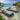 Quatropi Set of 2 Garden Cushioned Sun Lounger Outdoor Aluminium Grey 200x78cm