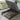 Quatropi Set of 2 Garden Cushioned Sun Lounger Outdoor Aluminium Grey 200x78cm