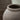 Quatropi Set of 2 Large Floor Standing Decorative Indoor Pots Vases Grey Ribbed