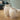 Quatropi Set of 2 Large Floor Standing Decorative Indoor Pots Vases Rustic White