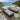 Quatropi Set of 2 Luxury Outdoor Garden Cushioned Rattan Sun Lounger Grey 206cm