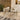 Quatropi Set of 2 Modern Carver Dining Chairs with Arms Cream Velvet Gold Legs
