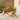 Quatropi Set of 2 Modern Carver Dining Chairs with Arms Mustard Fabric Swivel Base