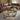 Quatropi Set of 2 Modern Wooden Large Round Coffee Tables Natural Oak Glass 100cm & 80cm