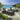 Quatropi Set of 2 Outdoor Garden Cushioned Sun Loungers Rope Weave Grey 208cm