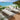 Quatropi Set of 2 Outdoor Garden Loungers Cushioned Sun Loungers Beige Aluminium