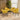 Quatropi Set of 4 Modern Carver Velvet Dining Chairs with Arms Yellow Fabric
