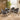 Quatropi Set of 4 Modern Industrial Swivel Velvet Dining Chairs Grey Fabric