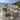 Quatropi Set of 4 Outdoor Garden Bar Stools With Backs Cushioned Aluminium Beige