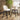 Quatropi Set of 4 Swivel Kitchen Breakfast Bar Stool Chair with Back Cream Velvet