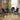 Quatropi Set of 4 Swivel Kitchen Breakfast Bar Stool Chair with Back Navy Velvet