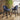 Quatropi Set of 4 Swivel Kitchen Breakfast Bar Stool Chair with Back Navy Velvet