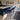 Quatropi Set of 4 Velvet Kitchen Counter Island Bar Stools with Backs Navy Blue
