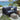 Quatropi Small Luxury Garden Sofa Modular 2 Seat Outdoor Patio Blue Rope Weave