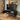 Quatropi Small Wooden TV Stand Cabinet Freestanding Wall Media Unit Dark 125cm