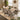 Quatropi Solid Natural Wood Dining Table With 8 Chairs Dining Set Mink 190cm