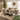 Quatropi Solid Natural Wood Dining Table With 8 Chairs Dining Set Mink 190cm