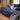 Quatropi Sydney Left-Hand Armed Modular Sofa Section Dark Blue 105x100cm