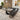 Quatropi Taylor Ceramic Extending Corner Bench Dining Set Grey LRT