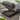 Quatropi Unique Garden Cushioned Sun Lounger Dark Grey Sunbrella Outdoor Fabric