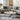 Quatropi Unique Modern Coffee Table Unusual Ceramic Marble Top 96cm White