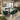 Quatropi White Ceramic Dining Table And 6 Chairs Green Modern Dining Set 180cm